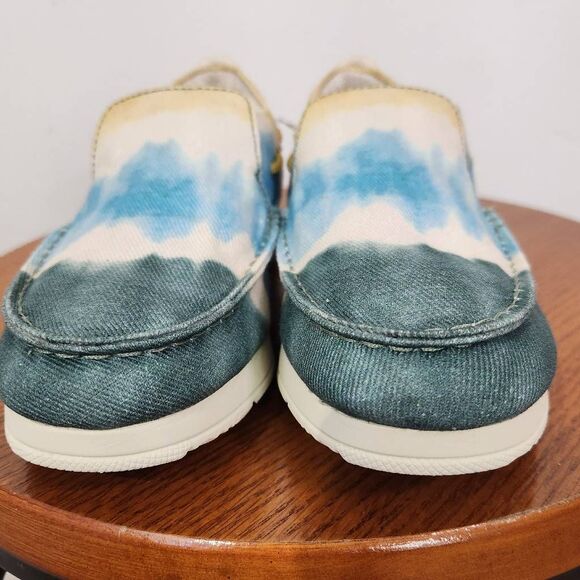 Sperry Women's Tie-Dye Moc-sider Size 6.5 Tie-Dye Canvas Slip-on Shoes - Picture 2 of 9